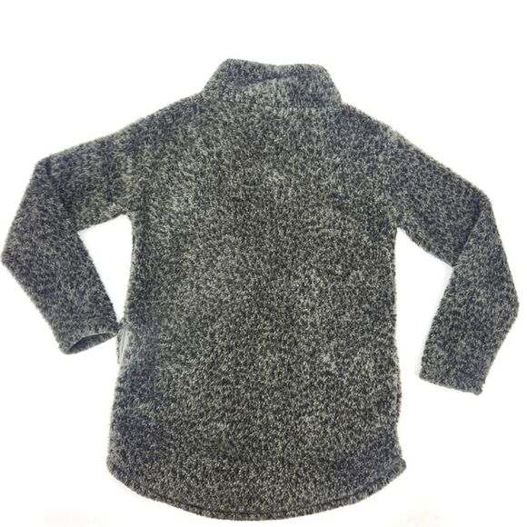 Maurices Fleece Topic Womens Extra Small XS Fleece Mock Neck Tie Fuzzy Cozycore - Picture 4 of 7